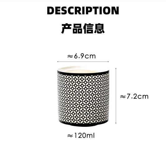 蝕刻銅錢紋咖啡杯 手沖咖啡杯